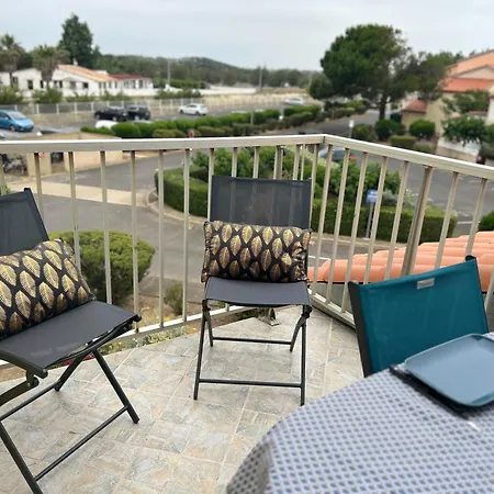 公寓 Au Balcon De La Mer, A